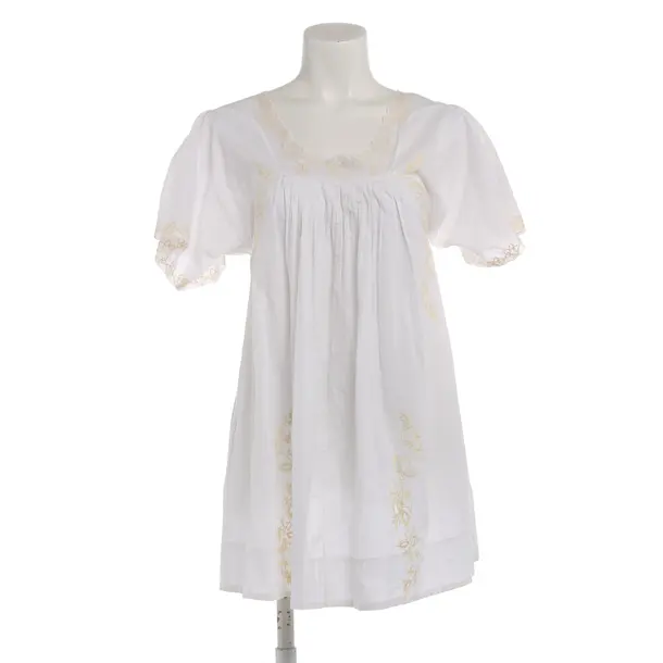 Dress in White, Cotton, Twin Set