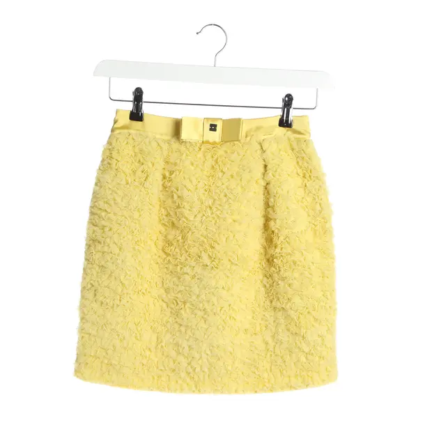 Gonna, in Giallo, Cotone, Elisabetta Franchi