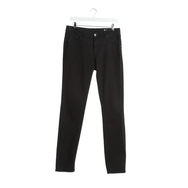 Jeans Straight Fit in Schwarz, Baumwolle, Raffaello Rossi