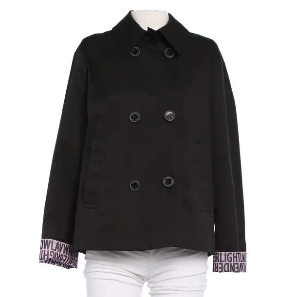 Mid-Season Jacket in Black, Polyester, Marc Cain Sports