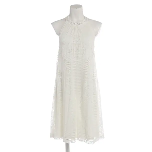 Kleid in Weiß, Viskose, Ana Alcazar