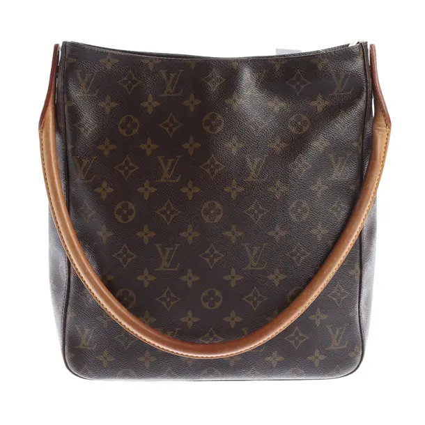 Schultertasche in Braun, Canvas, Louis Vuitton
