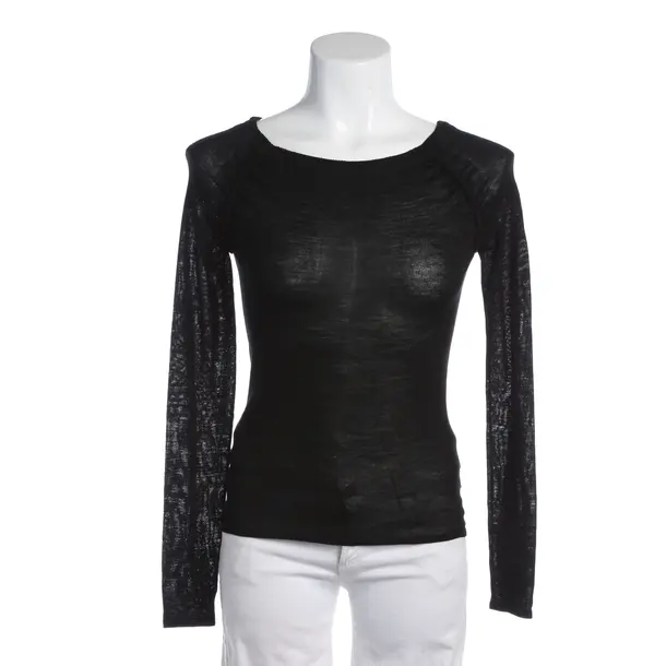 Longsleeve in Schwarz, Wolle, Gucci