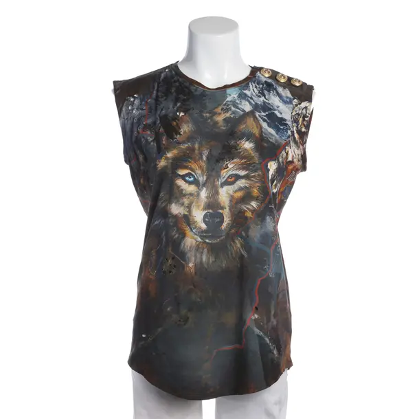 Shirt in Multicolored, Cotton, Balmain