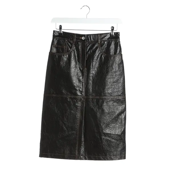 Skirt in Black, Viscose, MSGM