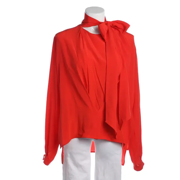 Blouse in Red, Silk, Victoria Beckham