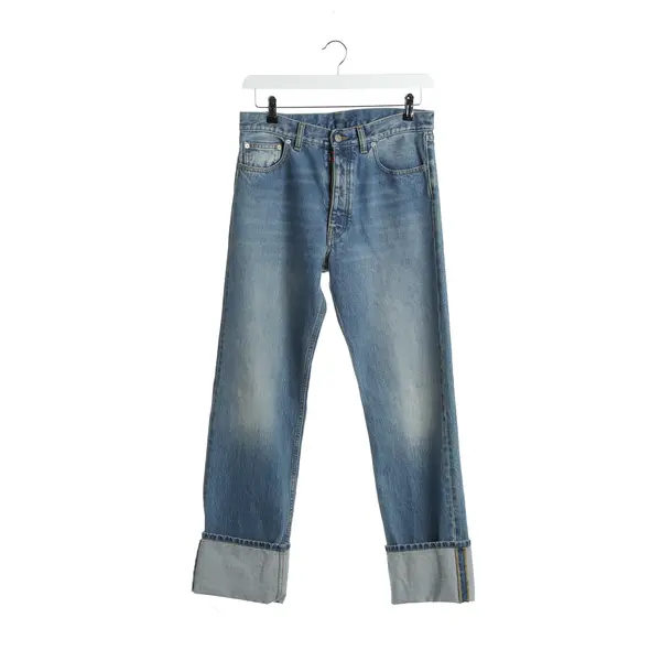 Straight Fit Jeans, in Light Blue, Cotton, Maison Martin Margiela