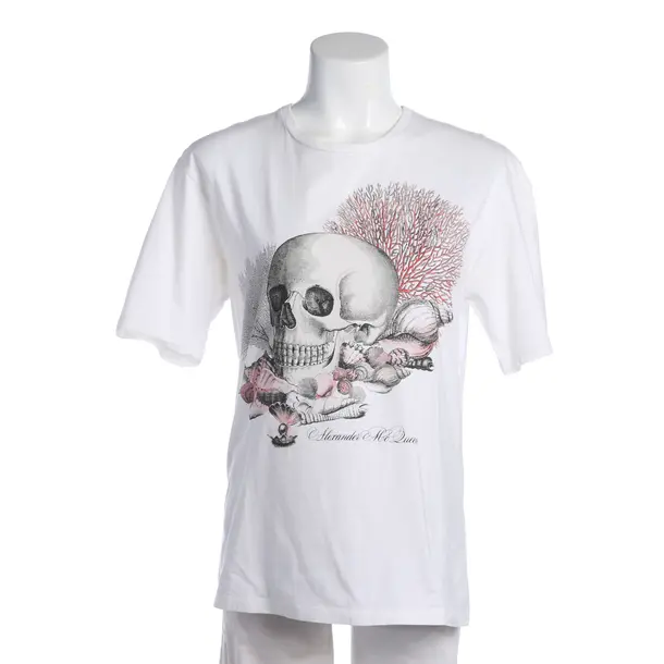 Shirt in White, Cotton, Alexander McQueen