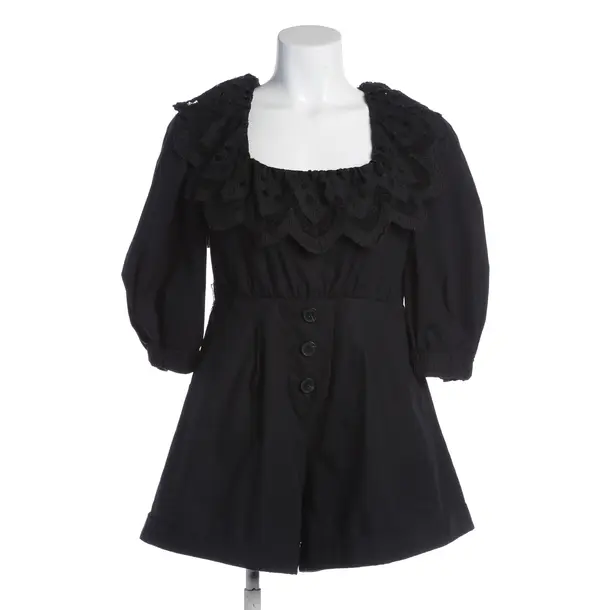 Overall in Black, Cotton, self-portrait