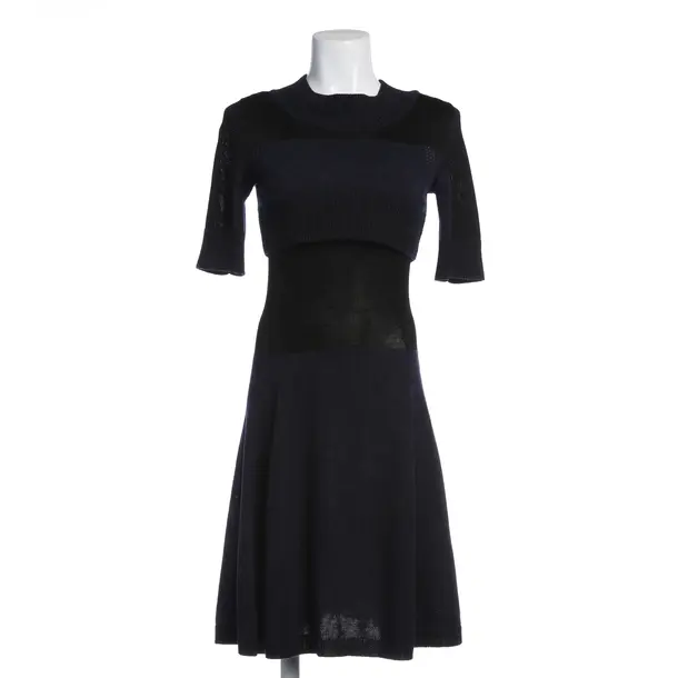 Kleid in Schwarz, Wolle, Kenzo