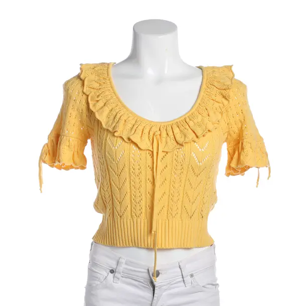 Blouse in Yellow, Cotton, Moschino