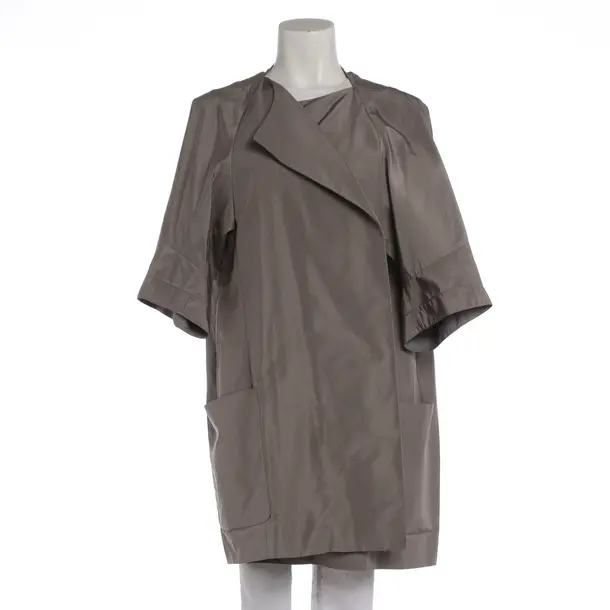 Sommermantel, in Hellgrau, Seide, Jil Sander
