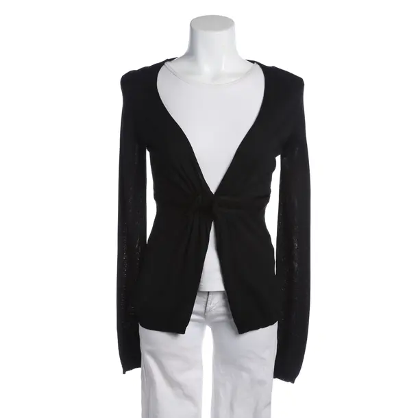 Strickjacke in Schwarz, Viskose, Valentino