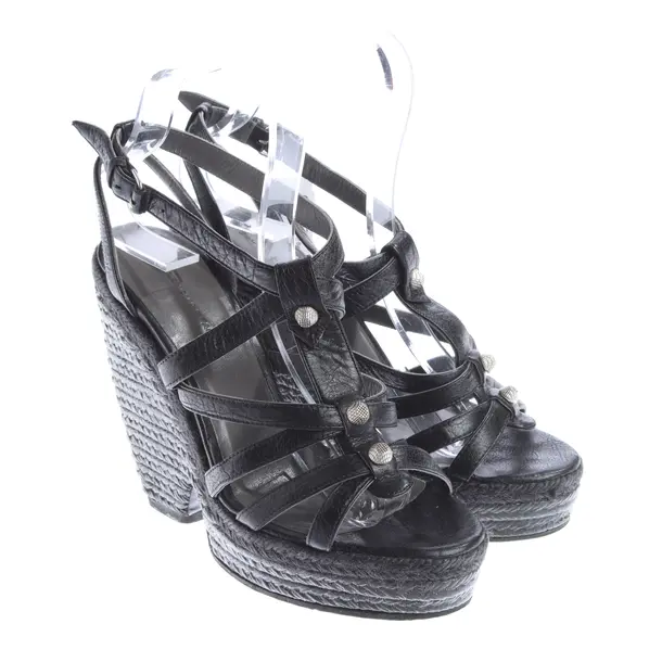 Heeled Sandals in Black, , Balenciaga