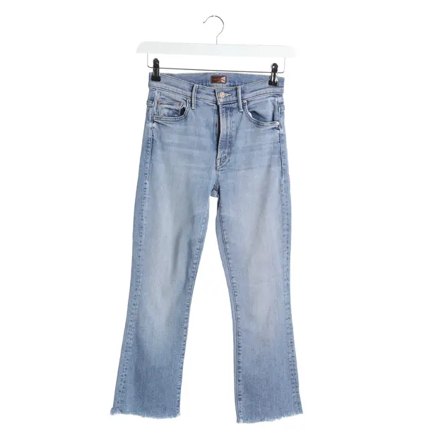 Jeans straight fit, in Azzurro, Cotone, Madre