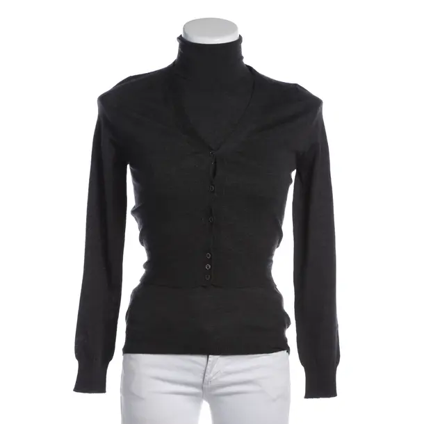Cardigan in Gray, Cotton, Ermanno Scervino