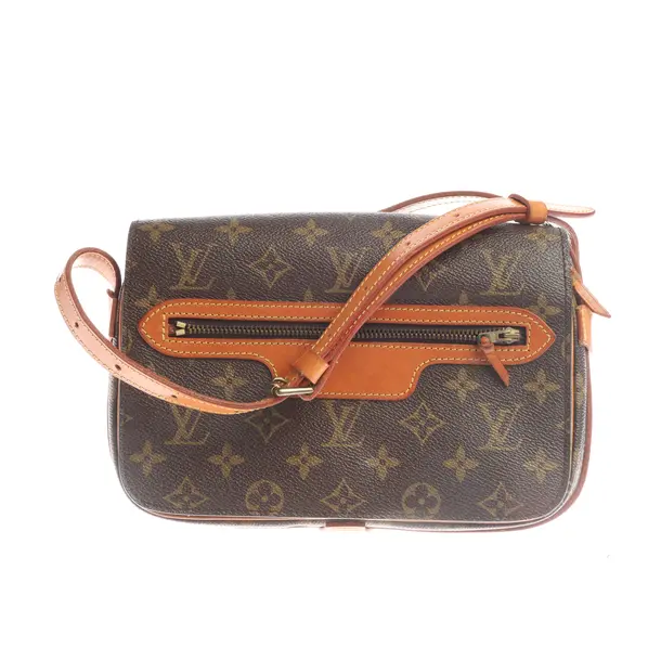 Borsa a cinture a tracolla, in Marrone, Tela, Louis Vuitton