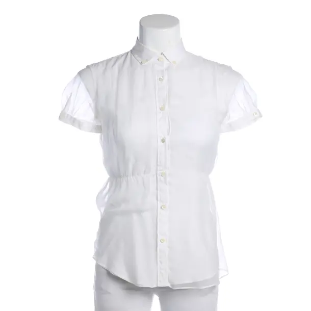 Blouse in White, Cotton, Brunello Cucinelli
