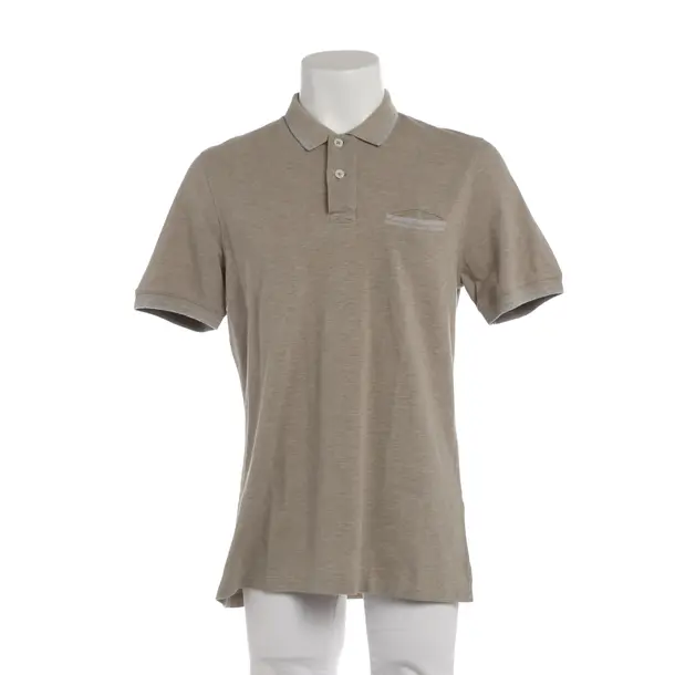 Poloshirt, in Hellbraun, Baumwolle, Brunello Cucinelli