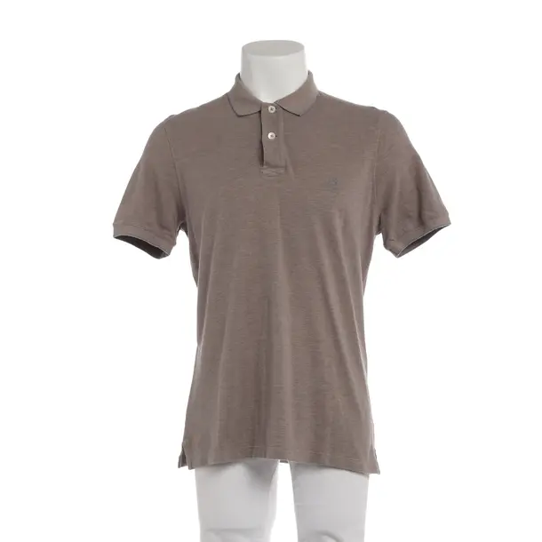 Polo Shirt in Brown, Cotton, Brunello Cucinelli