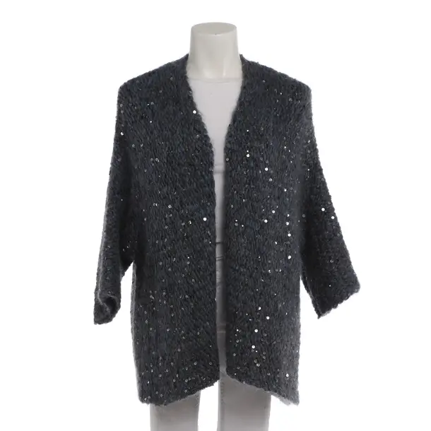 Cardigan, in Multicolored, Polyester, Brunello Cucinelli