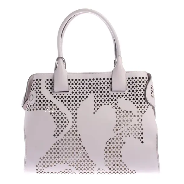Handtasche in Lila, Leder, Tod´s