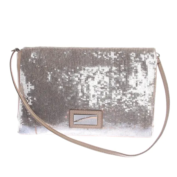 Evening Bag in Brown, Leather, Valentino