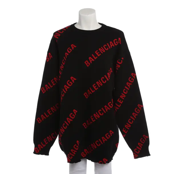 Pullover in Schwarz, Baumwolle, Balenciaga