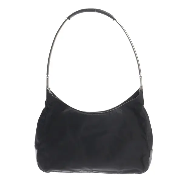 Shoulder Bag in Black, Polyamide, Prada