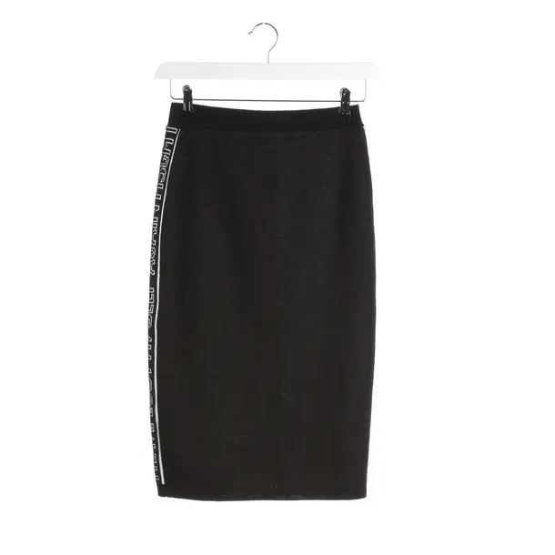 Rock in Grau, Baumwolle, MSGM