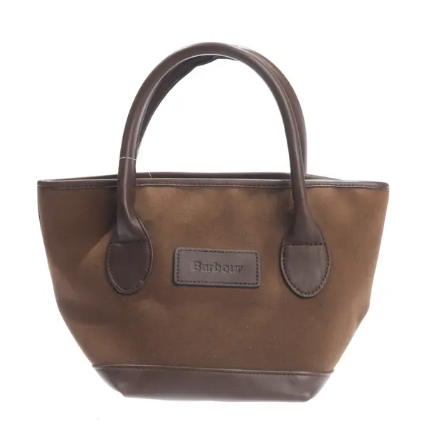 Handbag in Brown, Cotton, Barbour