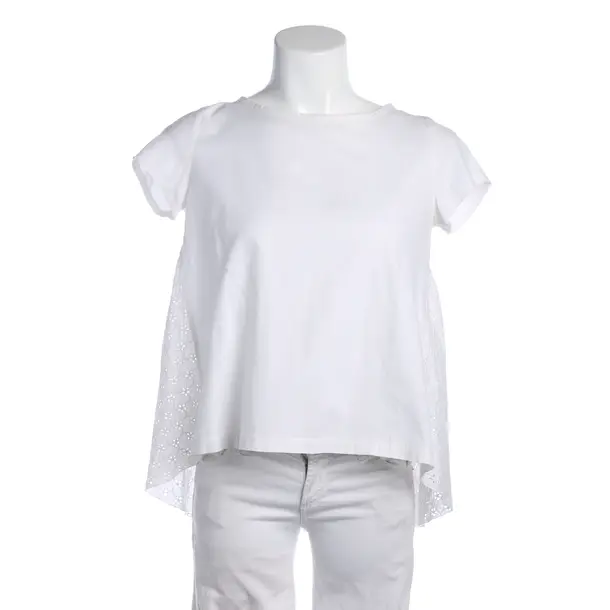 Shirt in White, Cotton, Aglini