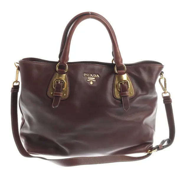 Borsa a cinture a tracolla, in Marrone, Pelle, Prada