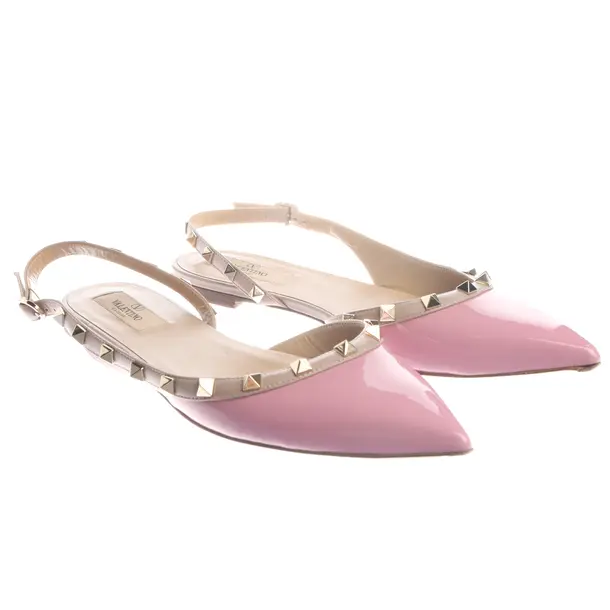 Slingbacks in Rosa, , Valentino