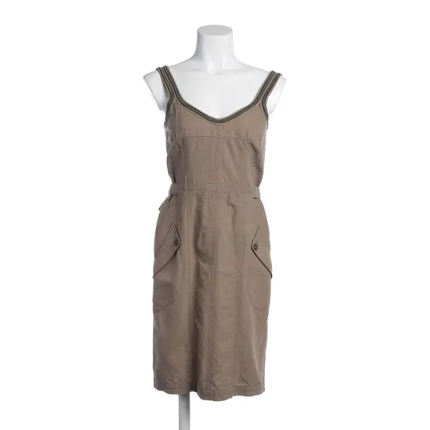 Kleid in Braun, Leinen, Marc Cain