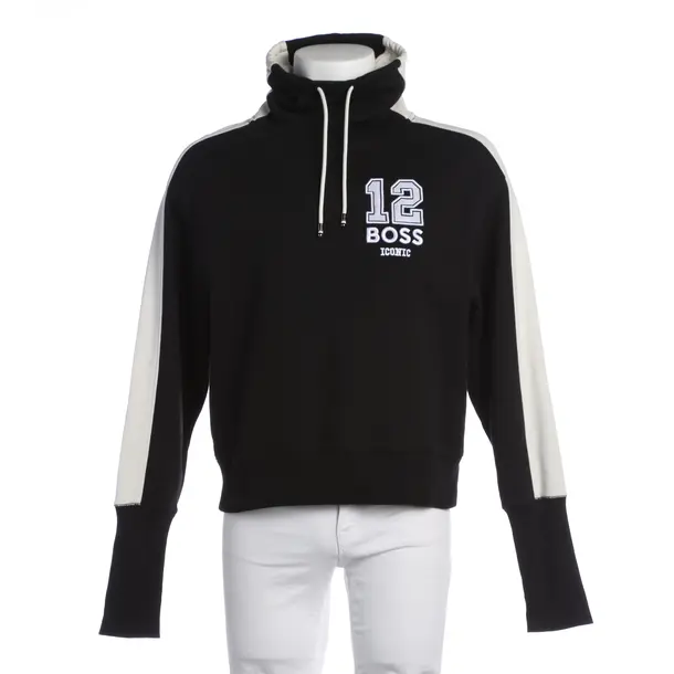 Sweatshirt in Schwarz, Baumwolle, Hugo Boss Selection