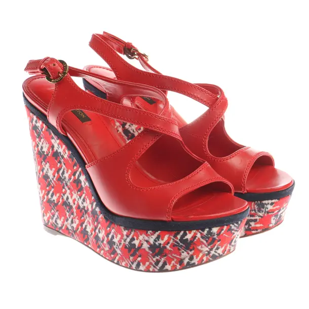 Wedges in Red, , Louis Vuitton