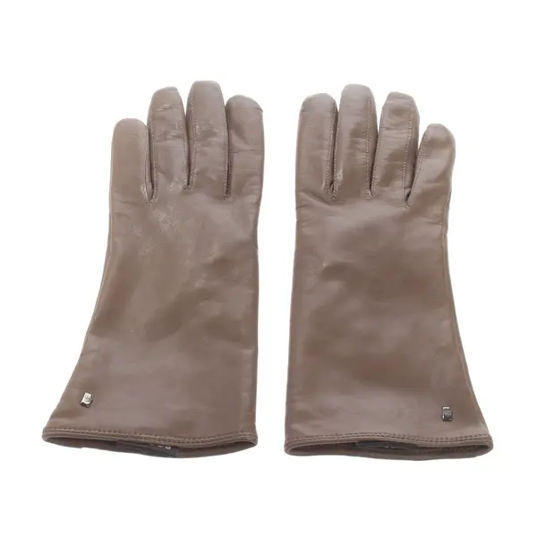 Lederhandschuhe in Braun, Leder, Roeckl