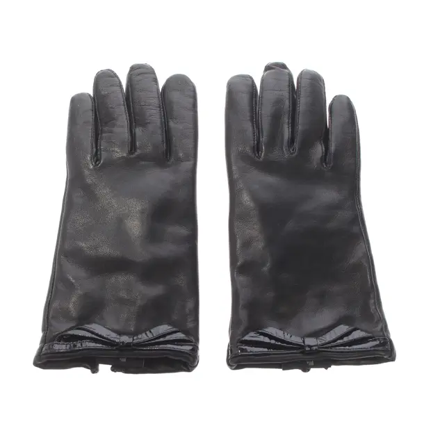 Lederhandschuhe in Schwarz, Leder, Roeckl