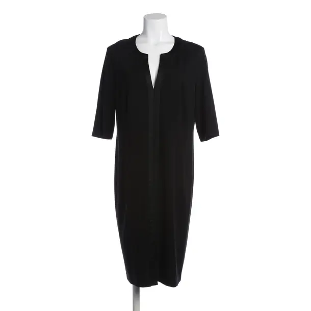 Dress, in Black, Cotton, Riani