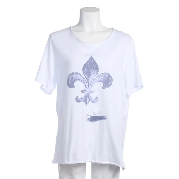 Shirt in White, Cotton, Bruno Manetti