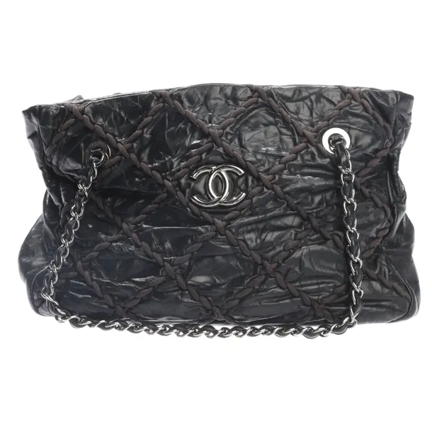Schultertasche, in Schwarz, Leder, Chanel