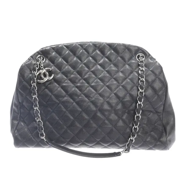 Shoulder Bag in Blue, Leather, Chanel