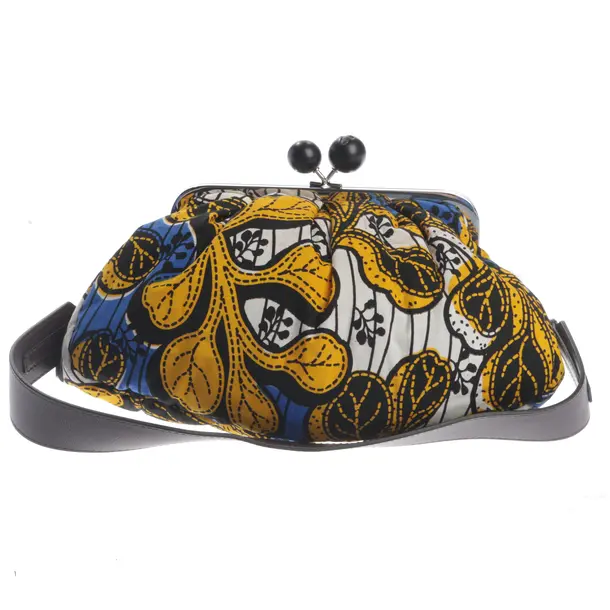 Shoulder Bag, in Multicolored, Cotton, Max Mara