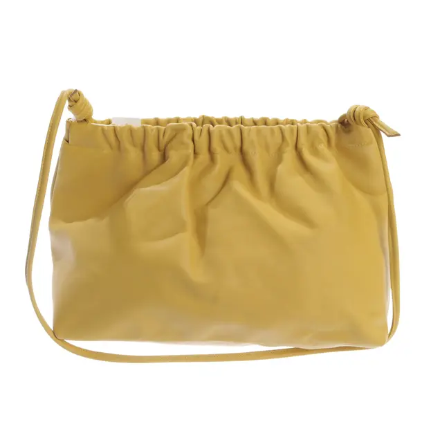 Borsa a cinture a tracolla, in Giallo, Pelle, Chiuso