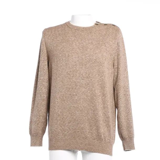 Jumper in Brown, Cotton, Brunello Cucinelli