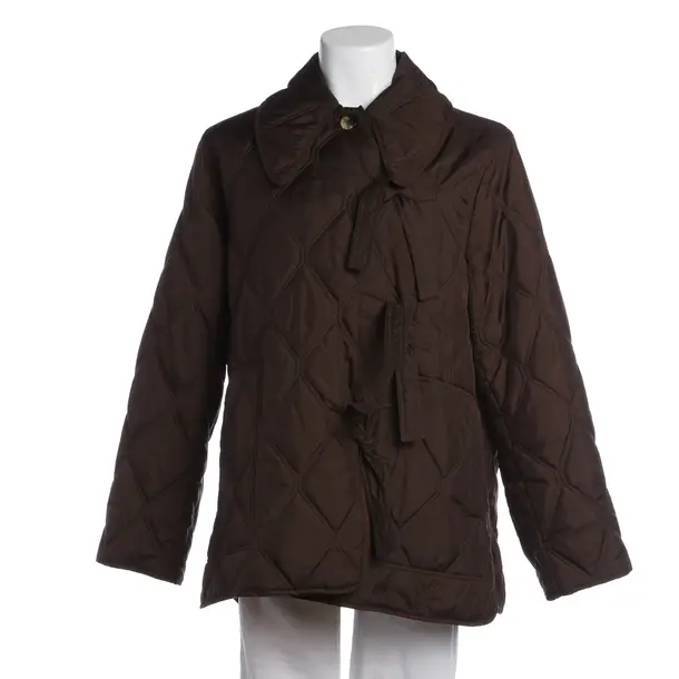 Mid-Season Jacket in Brown, Polyester, Ganni