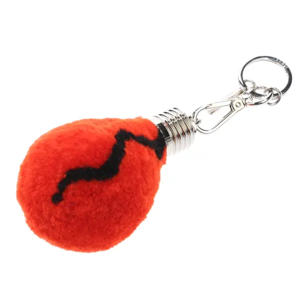 Keyring, in Red, Other fibres, Fendi