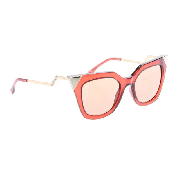 Sunglasses, in Red, Synthetic, Fendi