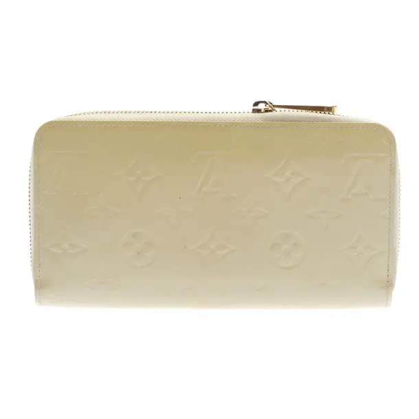 Wallet, in Beige, Leather, Louis Vuitton
